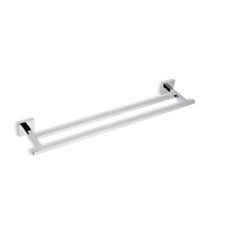 Double Towel Bar Double Towel Bar, Chrome, 22 Inch, Brass StilHaus U05.2-08